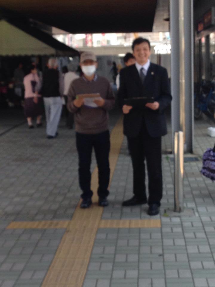 140510福井駅前街頭署名活動写真